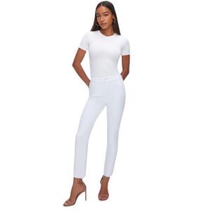 Good American‎ Good Legs Straight Jeans Womens Size 22 White